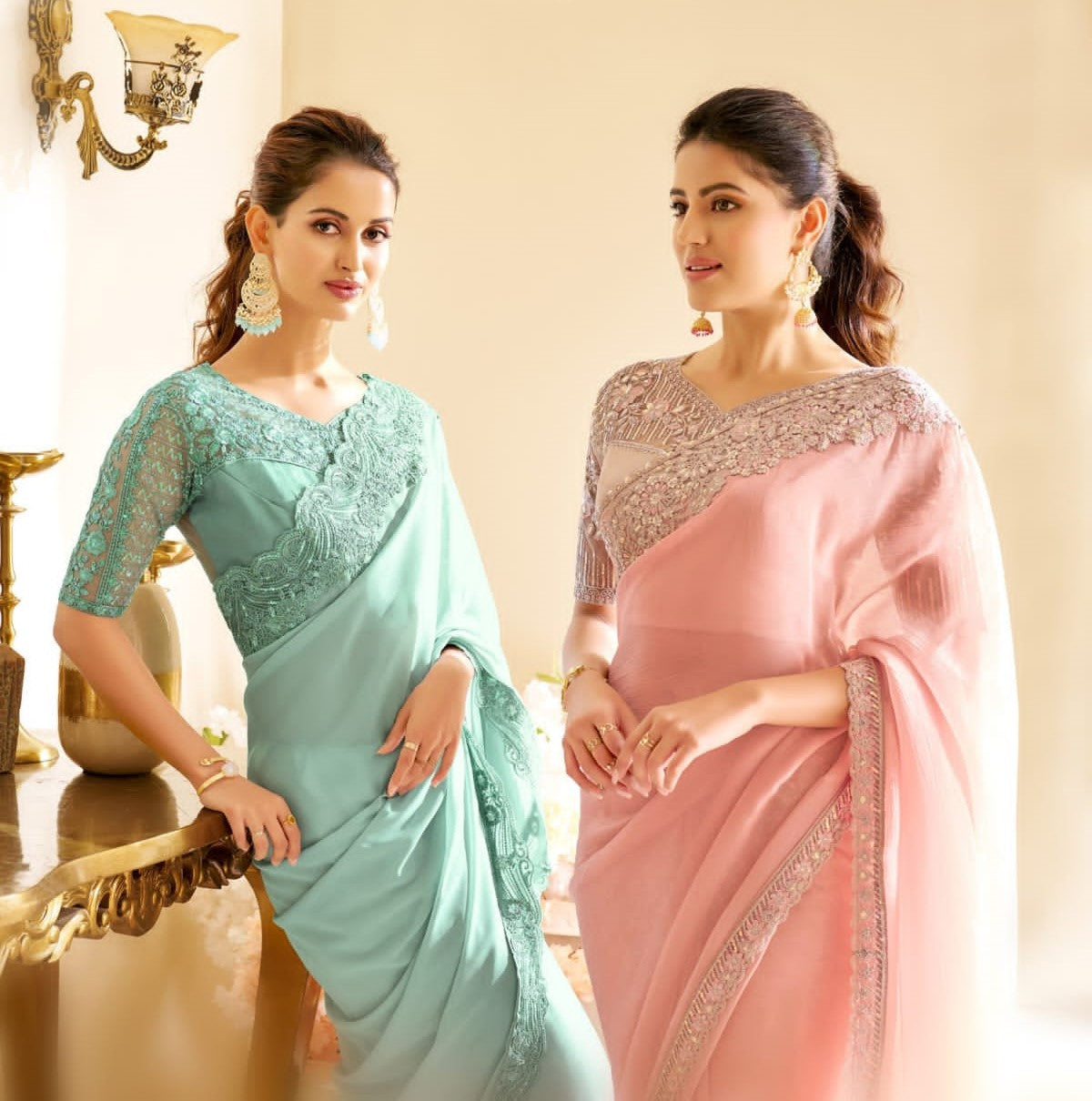 Embroidered Sarees