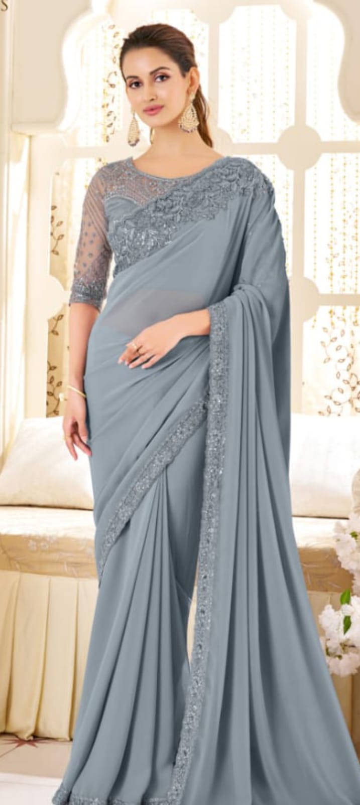 Embroidered Sarees