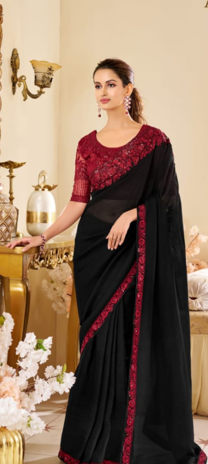 Embroidered Sarees