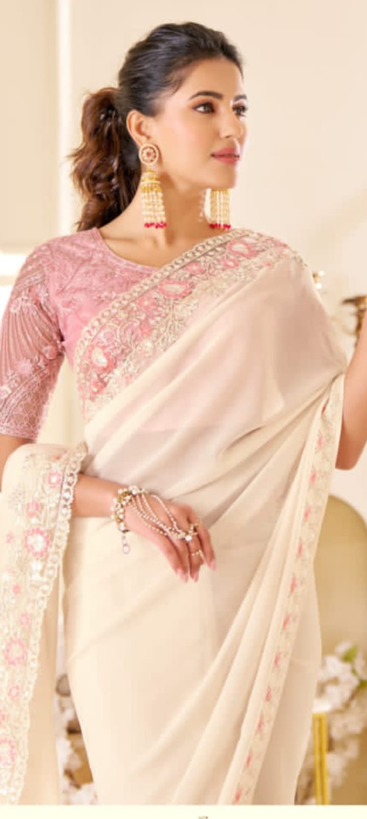 Embroidered Sarees