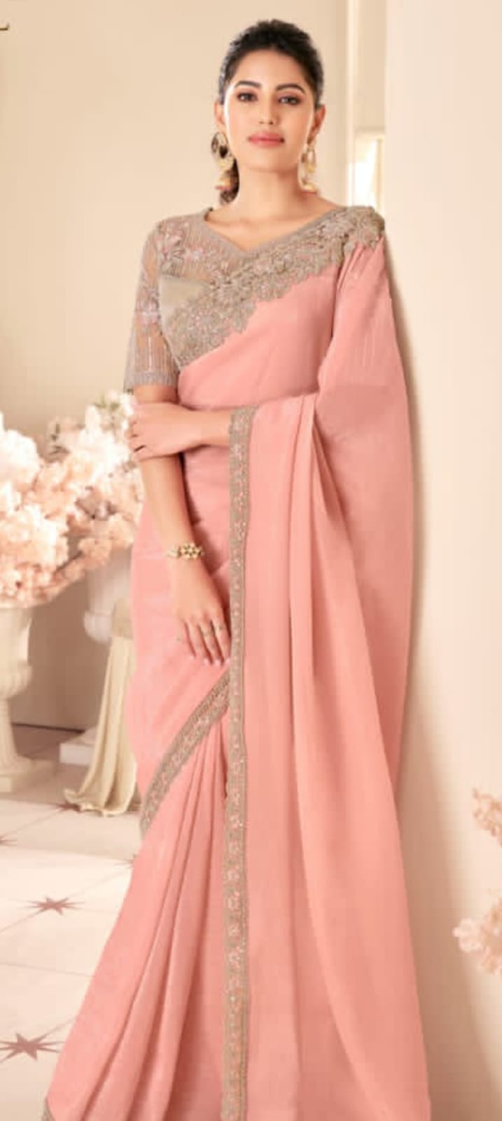 Embroidered Sarees