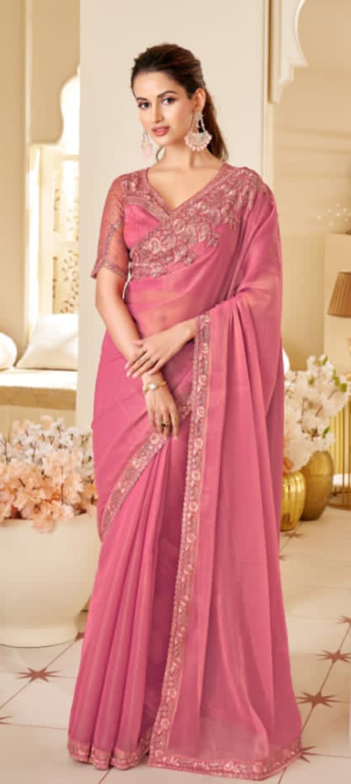 Embroidered Sarees