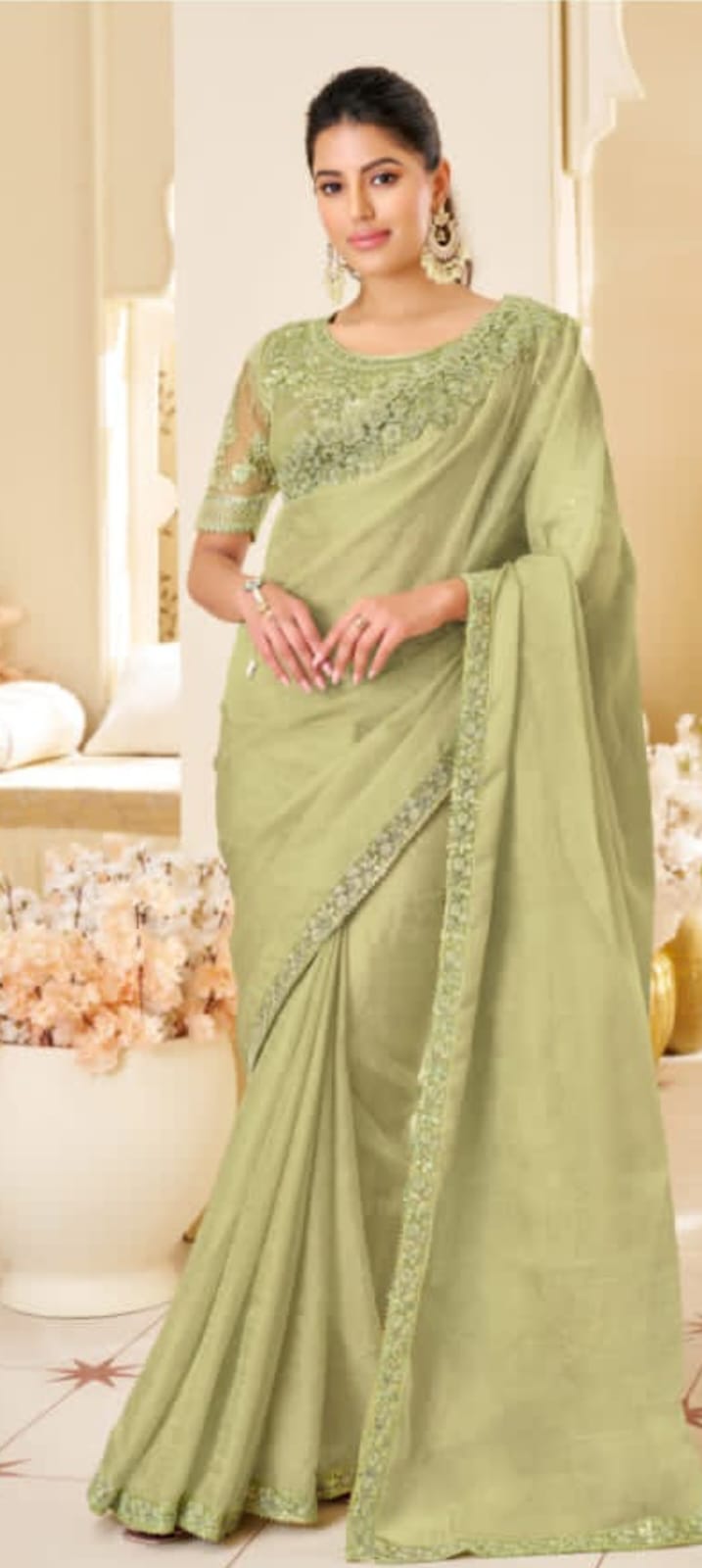 Embroidered Sarees